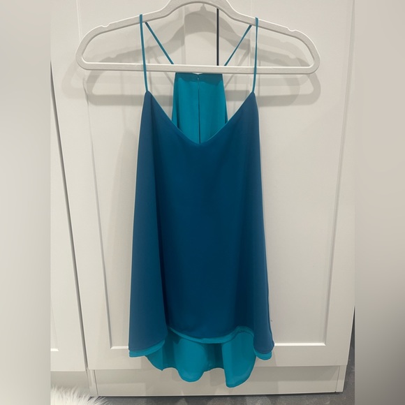 Express 2 color Top Size S - Turquoise - Picture 2 of 2